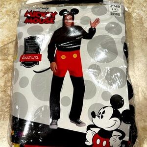 Disney Mickey Mouse Red and Black Costume